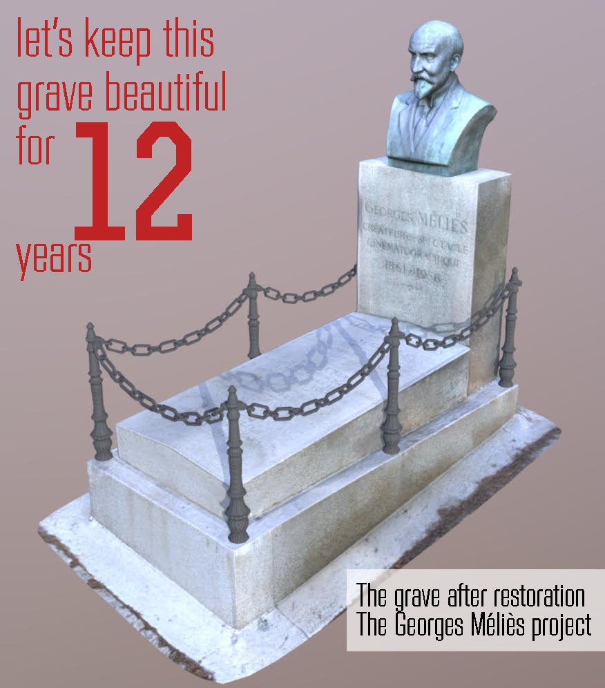 💪😁🥳WE DID IT !!!!!! Let's start step 2: the maintenance for 12 years. As you know, the restoration will not be eternal. We need more money= 7000€: 
All with conservators and experts in art: it's Père Lachaise honey !! 💶💶
<a href="/gmeliesproject/">The Georges Méliès project</a> 🙏 #georgesméliès #crowdfunding