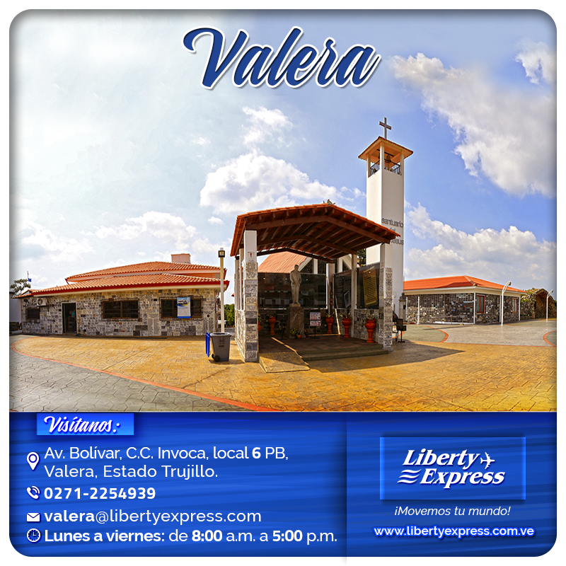 Liberty Express on Twitter "¿Estás en Valera? ¡Perfecto! Desde acá