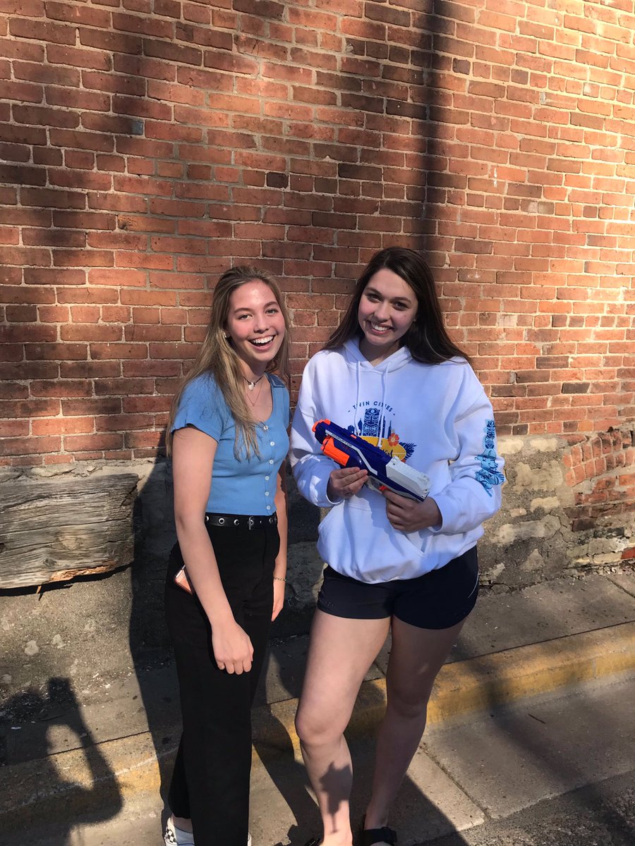 theafterschock's tweet photo. The aftershocks Sydney DeJarnett really shocked Brenna Kahn in the @StillyNerf2019 https://t.co/39ZRpQglLm