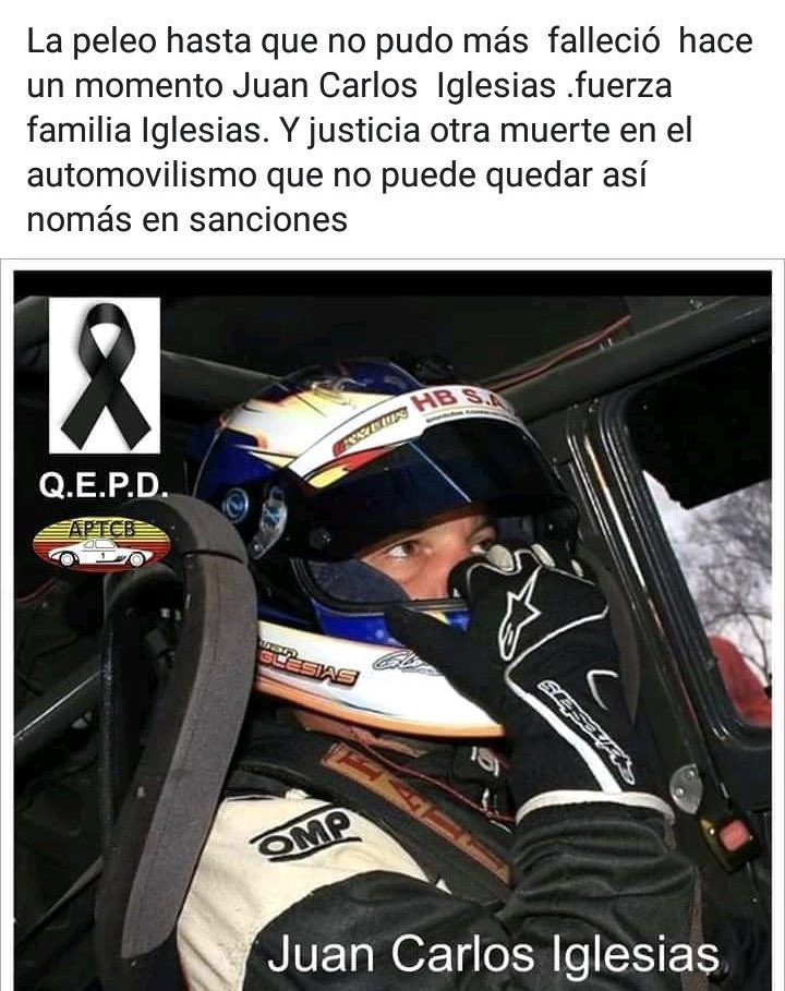 rodri_franchini's tweet photo. Fuerza para toda la familia de Juan Iglesias. https://t.co/pKfSmqbYzO