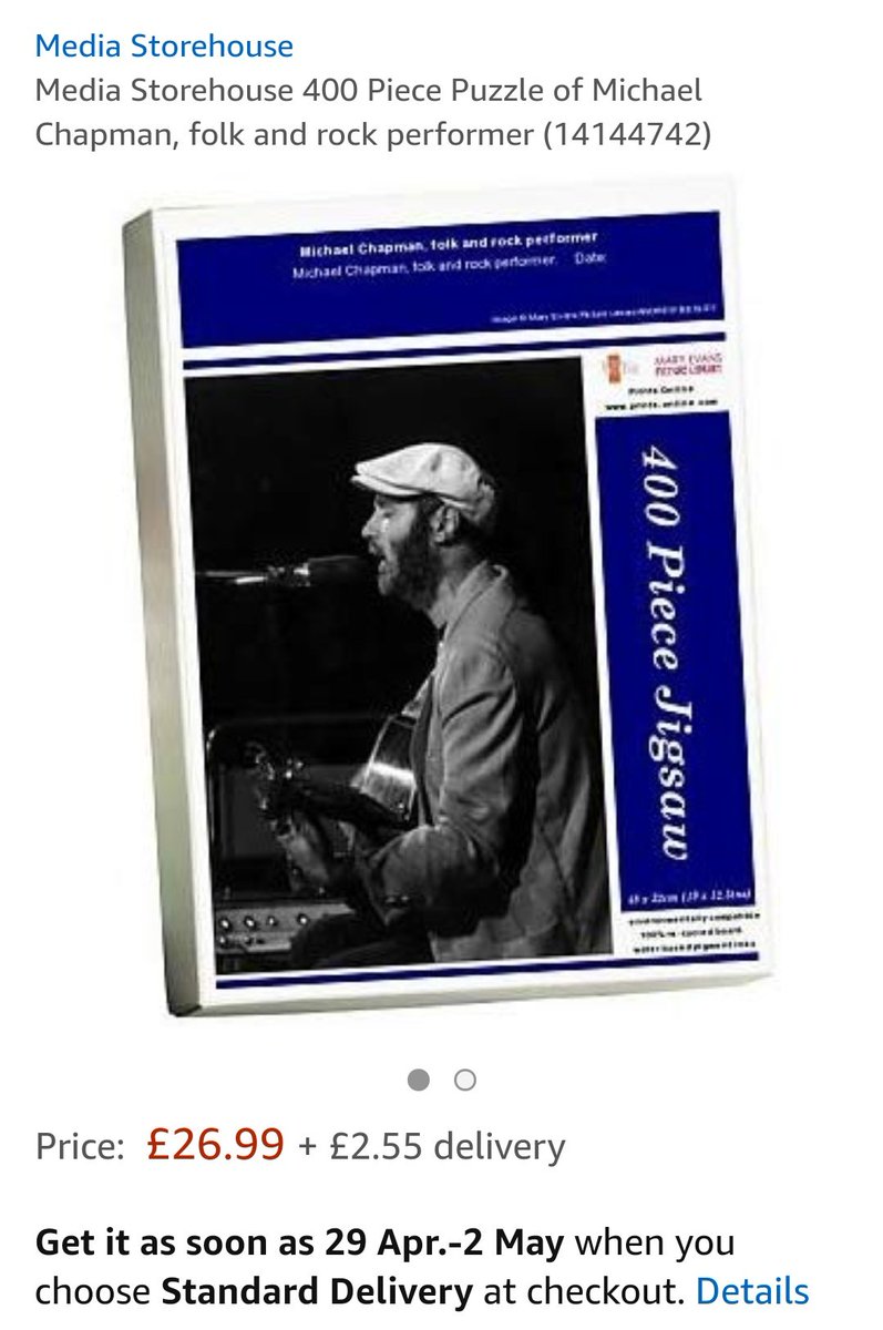 qualifiedsur's tweet image. "we got, jigsaws (pictures) of us in places we've been and Records of music we've made"

The most extreme Michael Chapman merchandise so far. 

amazon.co.uk/Media-Storehou…