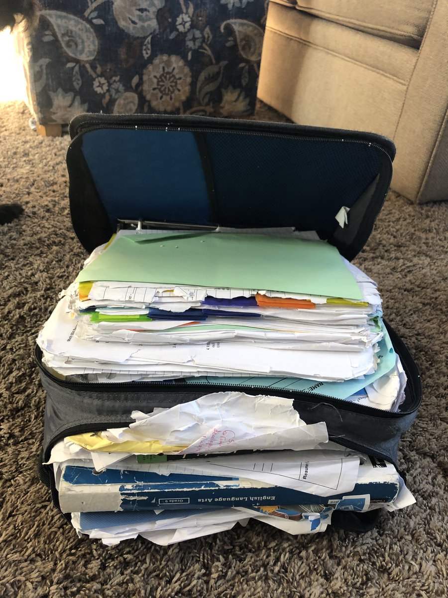 drewmud's tweet photo. When you’re the AVID District Director and your kid’s binder looks like this... #thisisavid @joanmud https://t.co/IwAJusrUW2