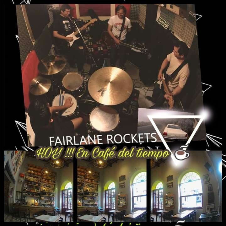 Lauritavida0's tweet photo. #AgendaSalta 🔉🔊"HOY"
#FairlaneRockets se presenta en el @CafeDelTiempoOk ☕🍷👏👏
.
.
#Salta #baresconespectaculos #callebalcarce #bares #esenarios #saltatuciudad #rocksalta #rock #show #bandasderock #temaspropios #liveshow #cafedeltiempo https://t.co/7lhSydUhpK