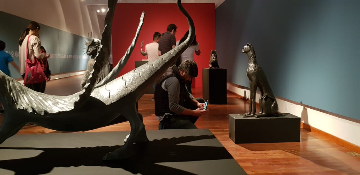 Olaff111's tweet photo. En éstas vacaciones de #SemanaSanta no se pierdan la exposición escultórica #ElPoderDelSimbolo de la artista surrealista Leonora Carrington en el #CuarteldelArte, Pachuca de Soto. Horario: martes a sábado de 10:00 a 18:00 y domingos de 10:00 a 15:00 horas. ¡No faltes! https://t.co/5skEz0gvjw