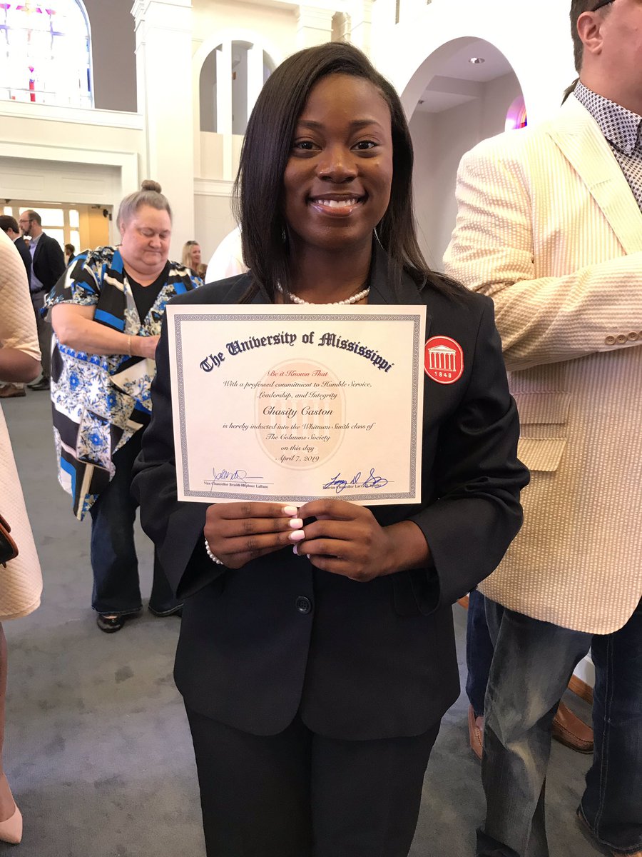 ThetaPsi1908's tweet photo. Congratulations to Theta Psi member Chasity Caston for being inducted into the University of Mississippi Column’s Society! Chasity will now serve as an official ambassador for the university! Congratulations Chasity! https://t.co/UXEzAuZmJr
