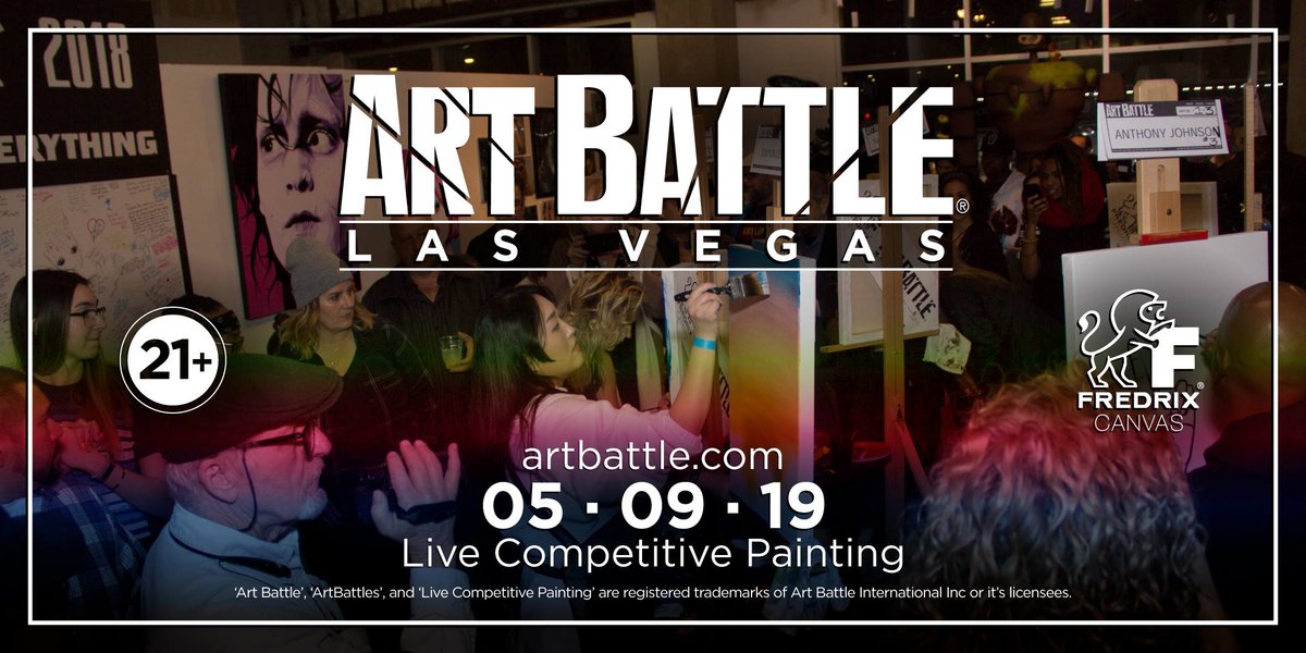 FandomBarLV's tweet photo. THU 5/09: Join our @ArtBattles for a sizzling experience of creation &amp; community at the #MillenniumFandomBar! https://t.co/tEVCdWS4z2 9pm. No cover. 21+ #MFBLV #Fandom #Cosplay #VegasCosplay #FandomBar #FandomGallery #DTLV #ArtsDistrict #LasVegasArtsDistrict #LasVegas #ArtBattle https://t.co/OrmKGcNM9t