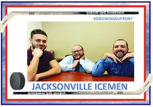 CommFirstCU's tweet photo. Congratulations to the @JaxIcemen for their victory last night! Several of us at @CommFirstCU are supporting your playoff clinch with Playoff Beards! Here are just a few of our staff members who are #GrowingSupport. Good luck tonight and tomorrow night, guys! https://t.co/vCa2fSyzzF