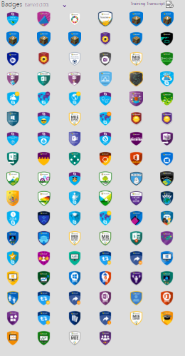 ghowell30's tweet photo. Proud of my badges made 100 #MicrosoftEdu @mieexpert Free Professional Learning anywhere, anytime https://t.co/uY2phIl07K