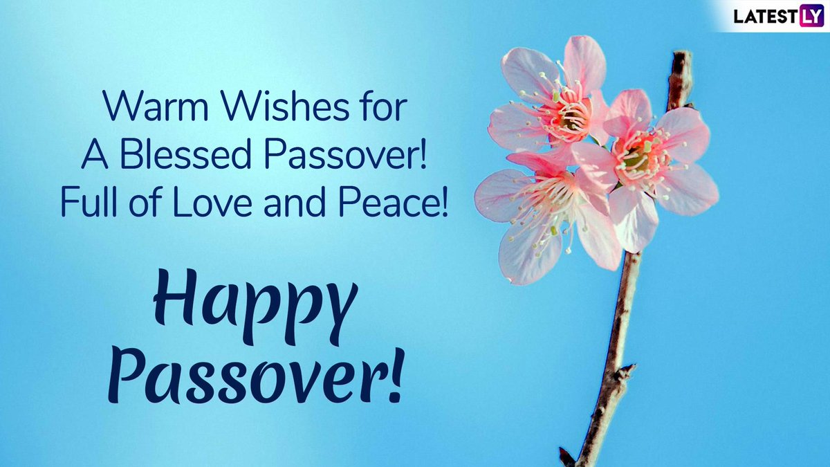 OneNationGarrod's tweet image. May you be blessed with happiness, prosperity, peace and good health on Pesach and always! Have a Happy Passover! #HappyPassover