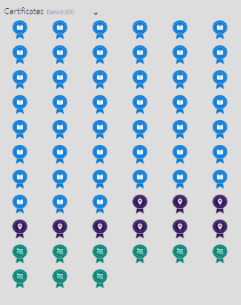 ghowell30's tweet photo. Proud of my badges made 100 #MicrosoftEdu @mieexpert Free Professional Learning anywhere, anytime https://t.co/uY2phIl07K