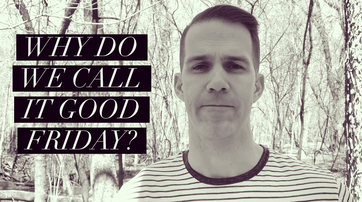 What’s so Good about Good Friday?
Click the link below and subscribe!
youtu.be/Kr98s4OXfVY