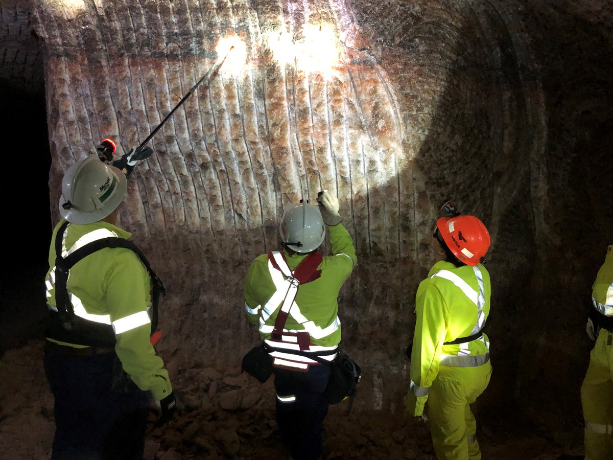 Rep. Torres Small touring Potash Mine