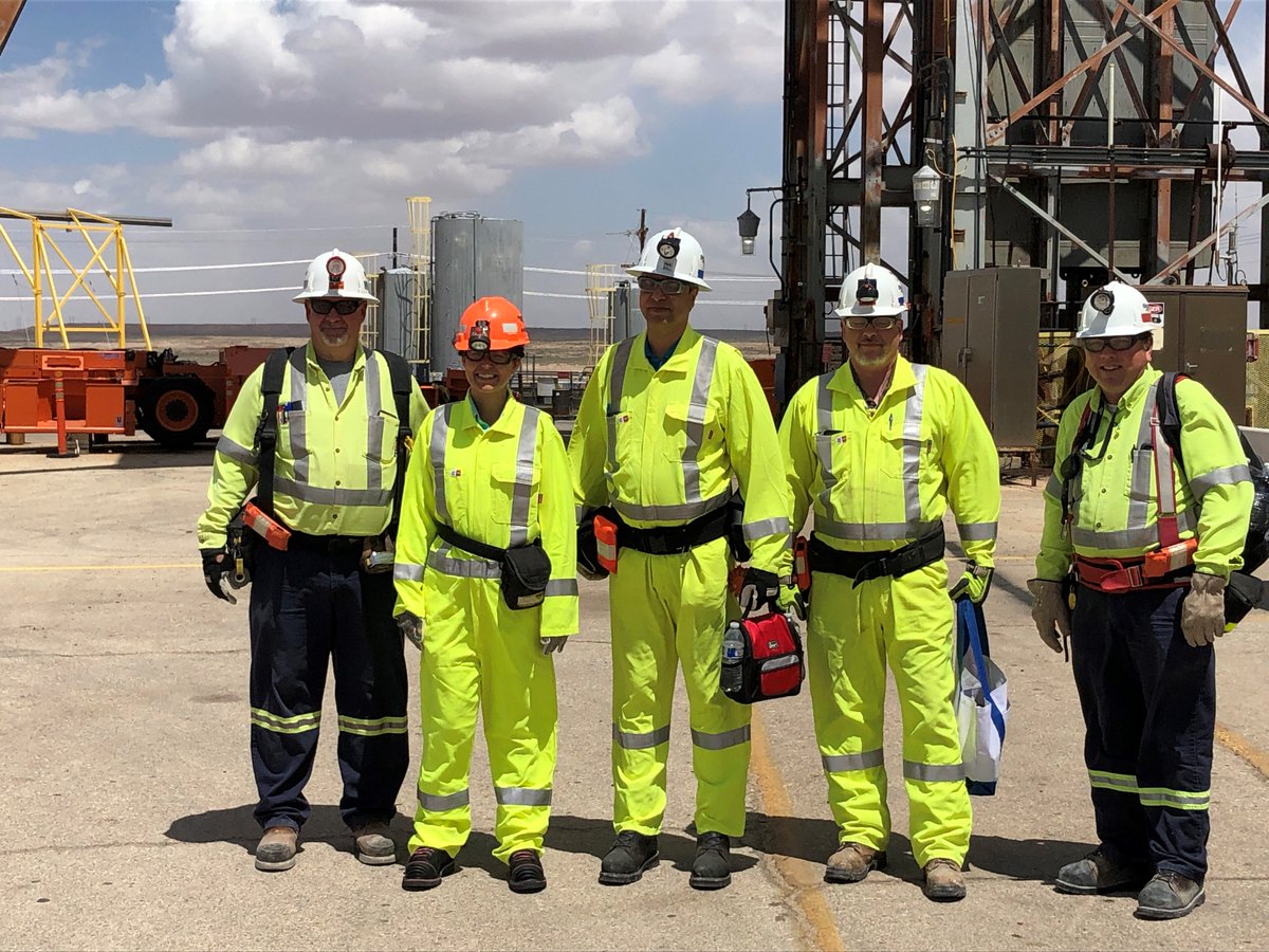 Rep. Torres Small touring Potash Mine