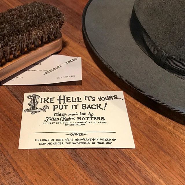 tattonbaird's tweet photo. Good Friday kit...
.
#tattonbaird #likehellitsyours #goodfriday #hatkit #fedora #silvertoothpick https://t.co/u0n9GQ2LPY https://t.co/GwIVzSLgd7