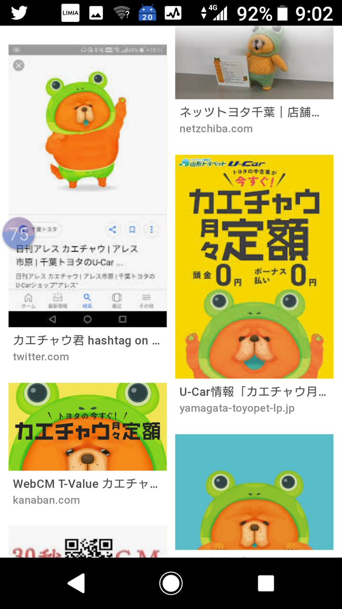 カエチャウ君 カエチャウ君