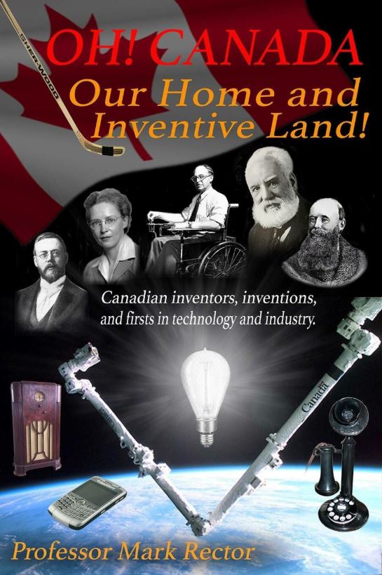 Canada's tweet image. What does the #LunarModule have in common with #basketball and #peanutbutter? They were all invented by Canadians! Check out @ProfMarkRector’s book “Oh Canada! Our Home and Inventive Land” to learn more about 🇨🇦’s many incredible and sometimes surprising inventions.