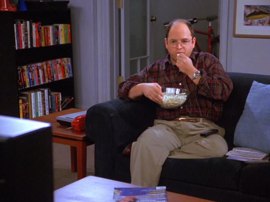 Believe it or not, George, isn't at home, leave a message at the beep. I must be out or I'd pick up the phone. Where could I be? Believe it or not, I'm not home. [beep] #Seinfeld