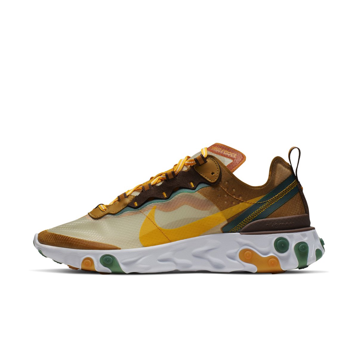 nike react element 87 ivory orange