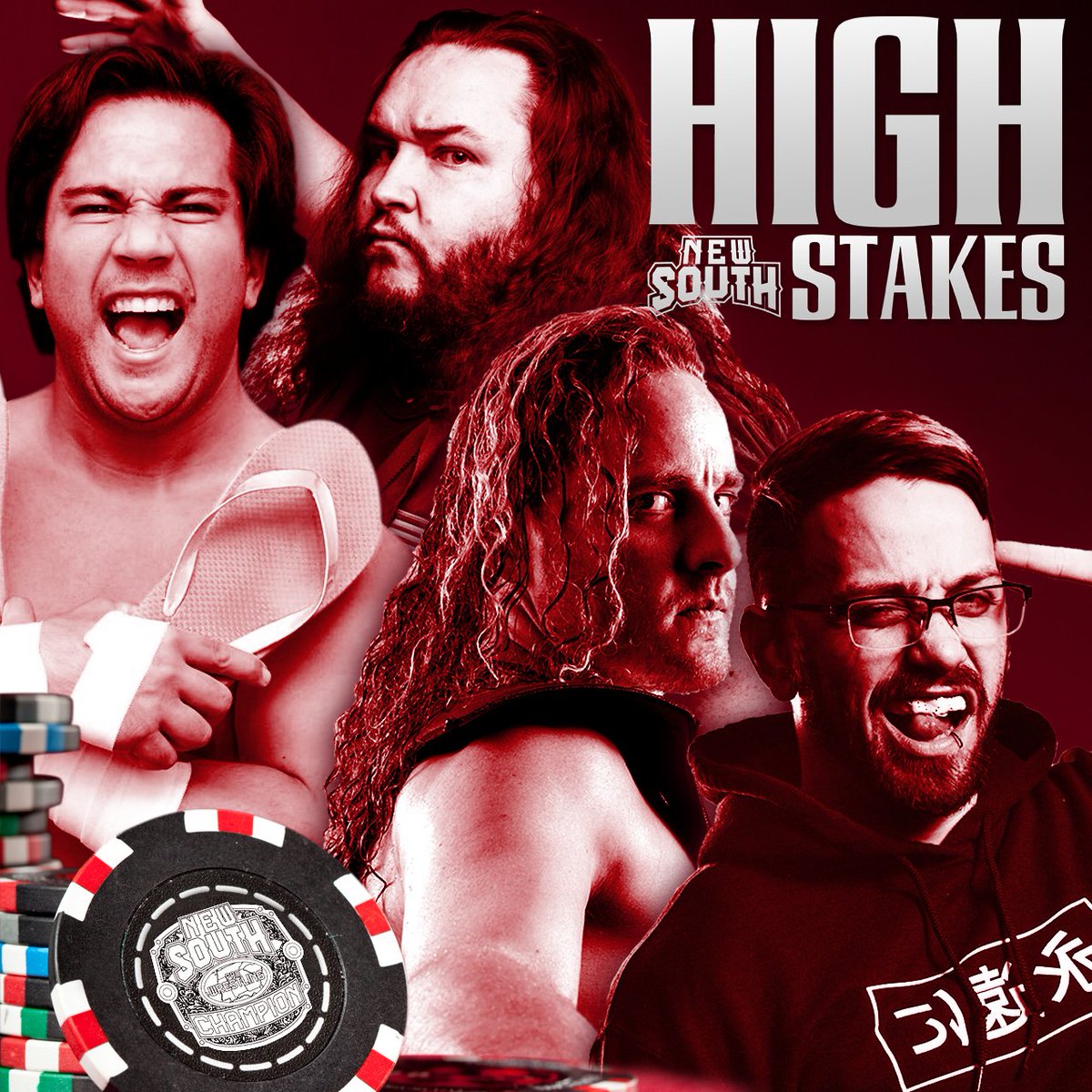 NewSouth_PW's tweet photo. TOMORROW Night in Moulton AL! Come to the Rec Center and see why @NewSouth_PW is the #BestInTheSouth  The doors for #HighStakes open at 6pm and belltime is 7PM!!!! https://t.co/kAStrcjgmY