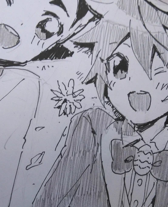 ペーパーがつくかもしれない(新幹線で描くな) 