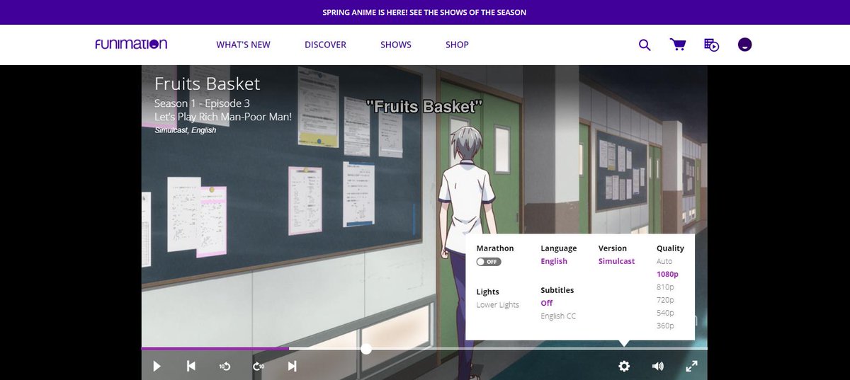 Funimation on Twitter "Episode 3 of Fruits Basket is now streaming