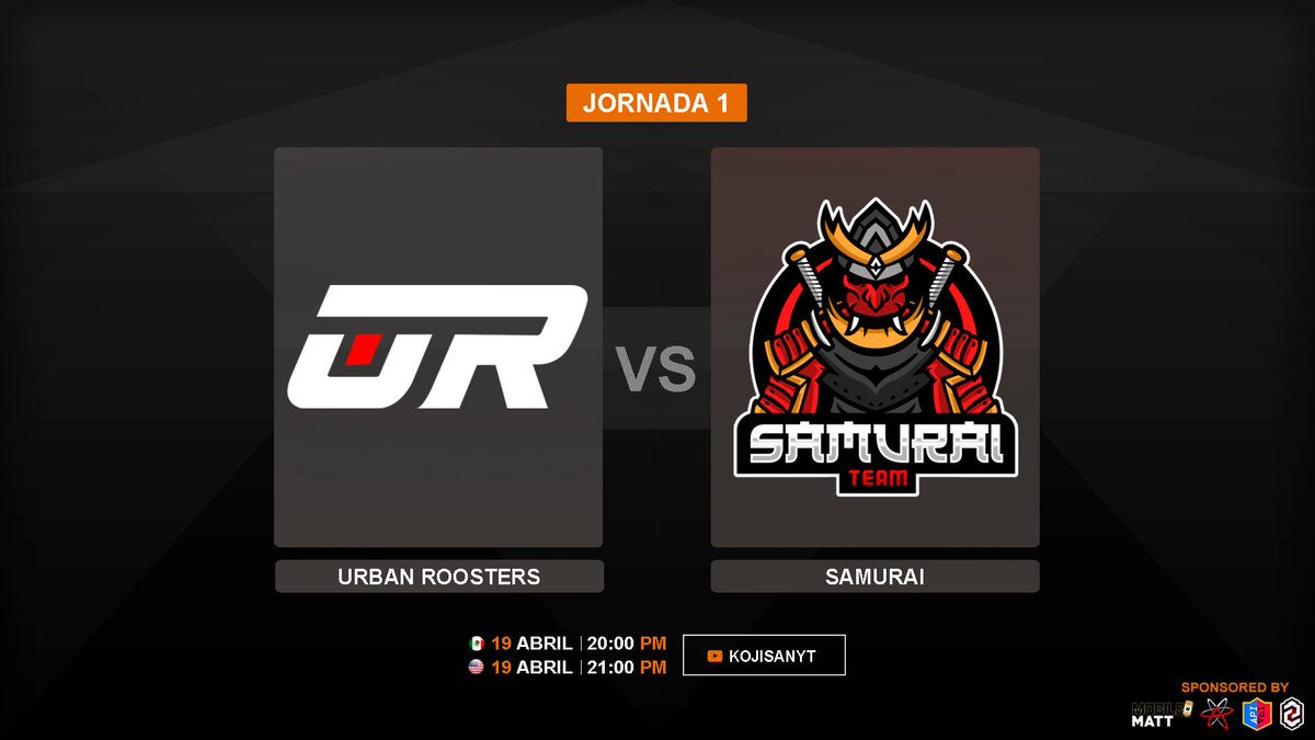 Super Liga Imperial <a href="/SLIofficialCR/">SuperLiga Imperial</a> / 1ra Jornada / Urban Roosters @UrbanRoostersGG Vs. Samurai Team ! gaming.youtube.com/watch?v=Cg7kUr… Vamos a ver que roster nuevo nos traen !