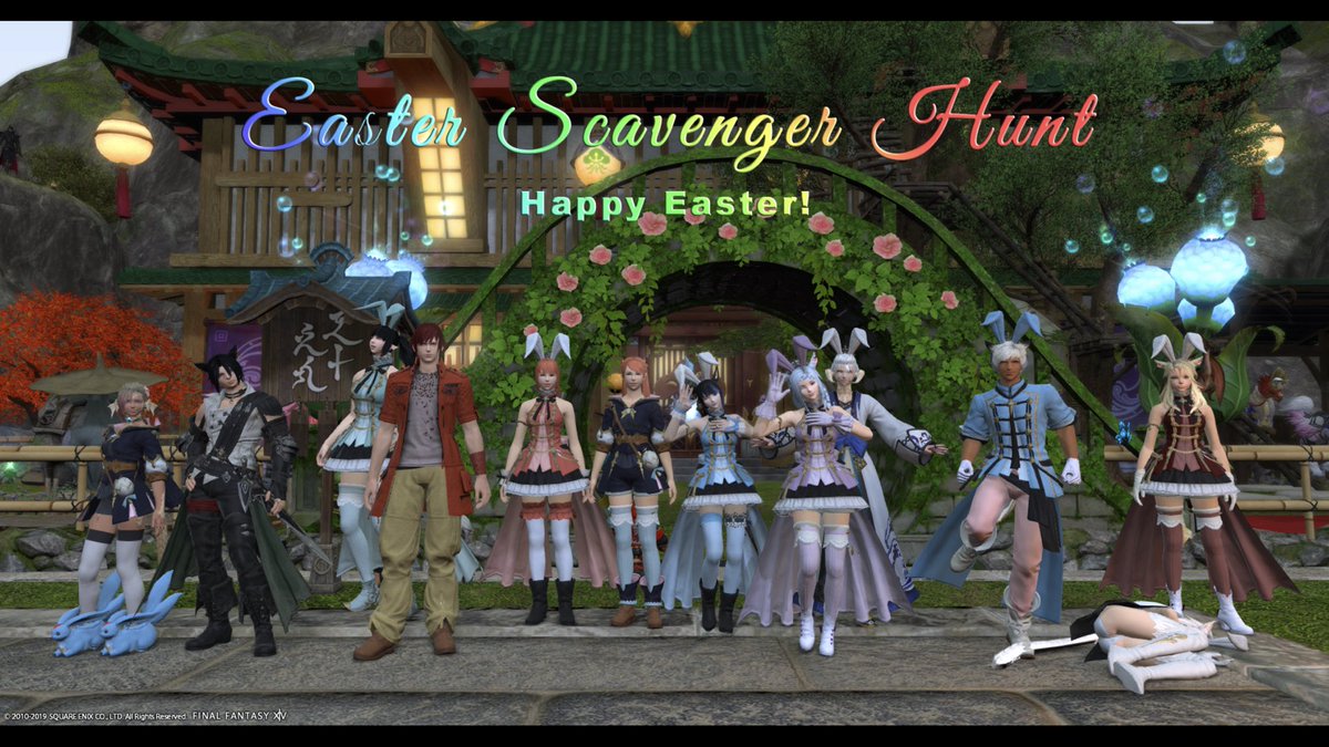 ClaustrumKeyFC's tweet photo. 🐰 Happy Easter Everyone from Claustrum FC Lamia 🥚 

Congratulations to the first three who found everyone. Enjoy your Mog Station dances!

#GPOSERS #FCevent #EggHunt https://t.co/VddOiUlSd1
