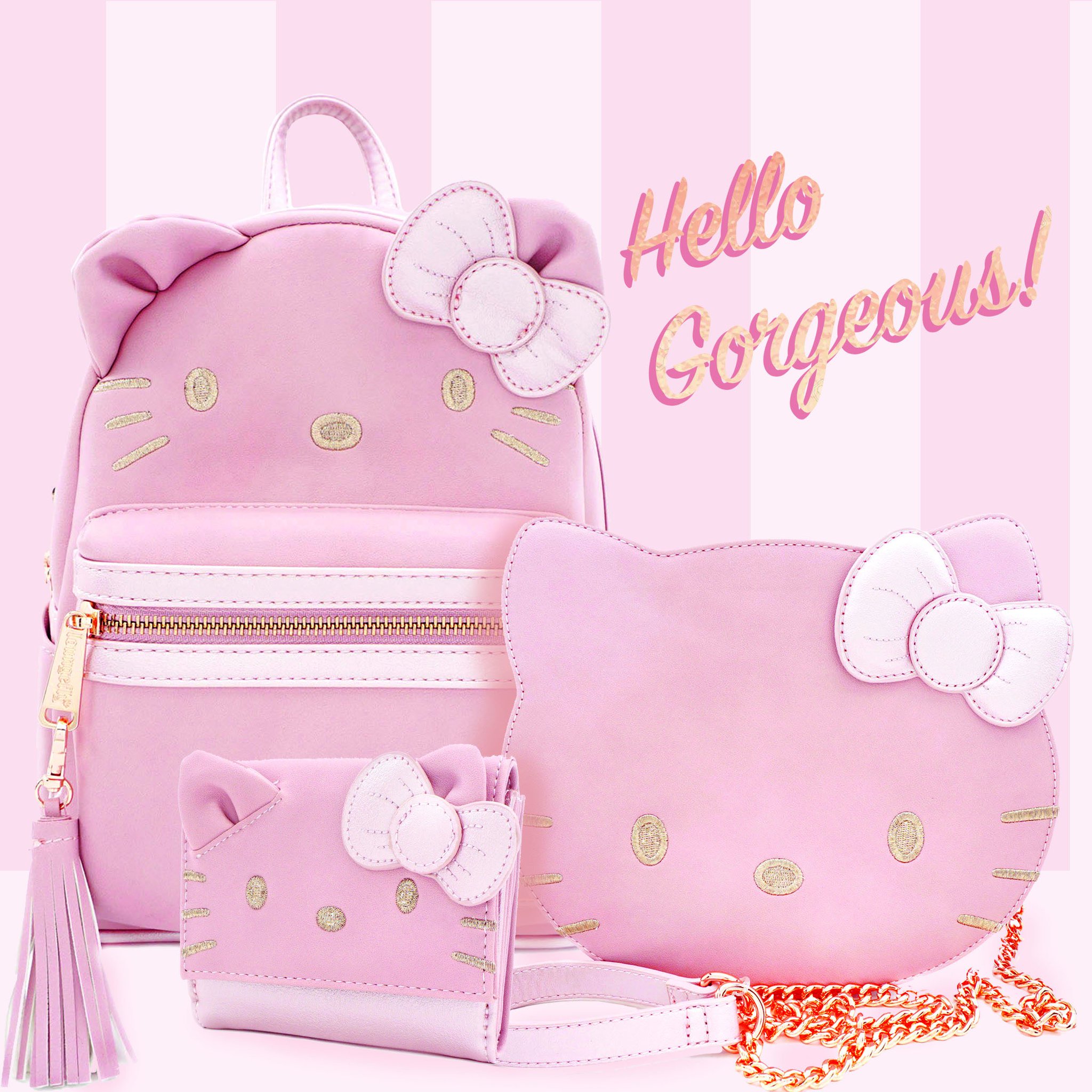 Sac à main hello kitty papillon rose - Boutique hello kitty