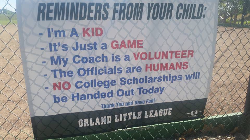 I have an amazing ability. To always sit next to the loud and obnoxious visiting little league parent at the ball game. They’re just kids! And you’re not the coach. #soapbox