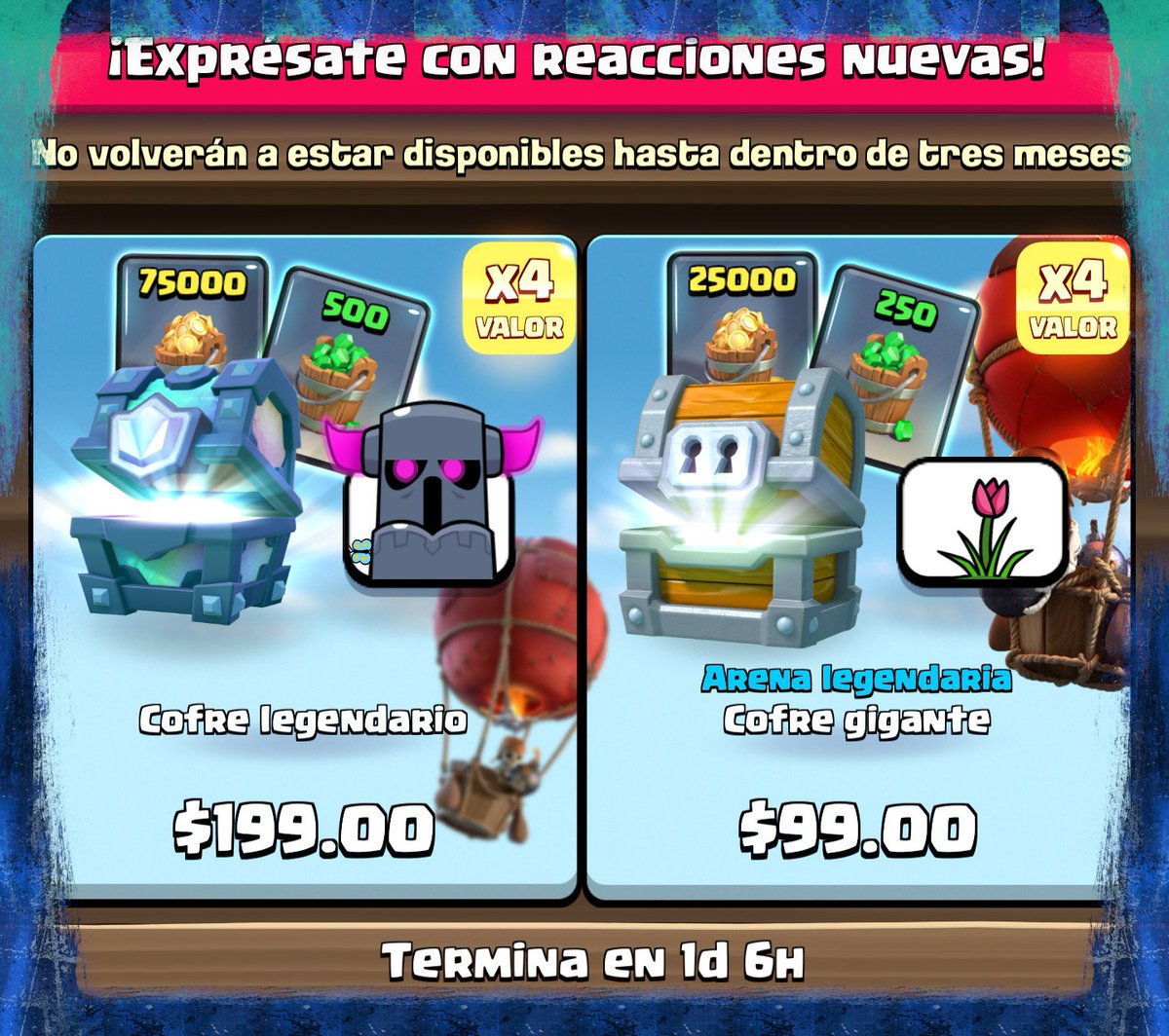 ‼️🎉 SORTEO | DOS GANADORES 🎉‼️

✓ COFRE LEGENDARIO, EMOTE Y MÁS!🤙
✓ COFRE GIGANTE, EMOTE Y MÁS😎

‼️Participa solo con
        ✓ Seguirme <a href="/adrianpiedracr/">AdrianPiedra</a> 
        ✓ Seguirme en Twitch! (MUY IMPORTANTE)‼️ twitch.tv/adrianpiedra
        ✓ RT🔃

Termina mañana😘