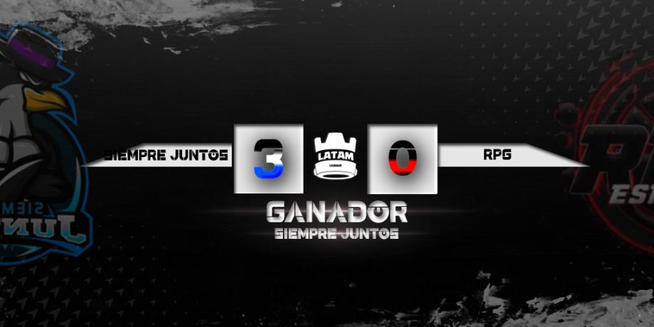 🔰Resultado del Día🔰

@Siempre01Juntos  🆚 <a href="/RPG_ESPORTS/">lol rip</a> 

🎉 Felicidades al ganador🥳