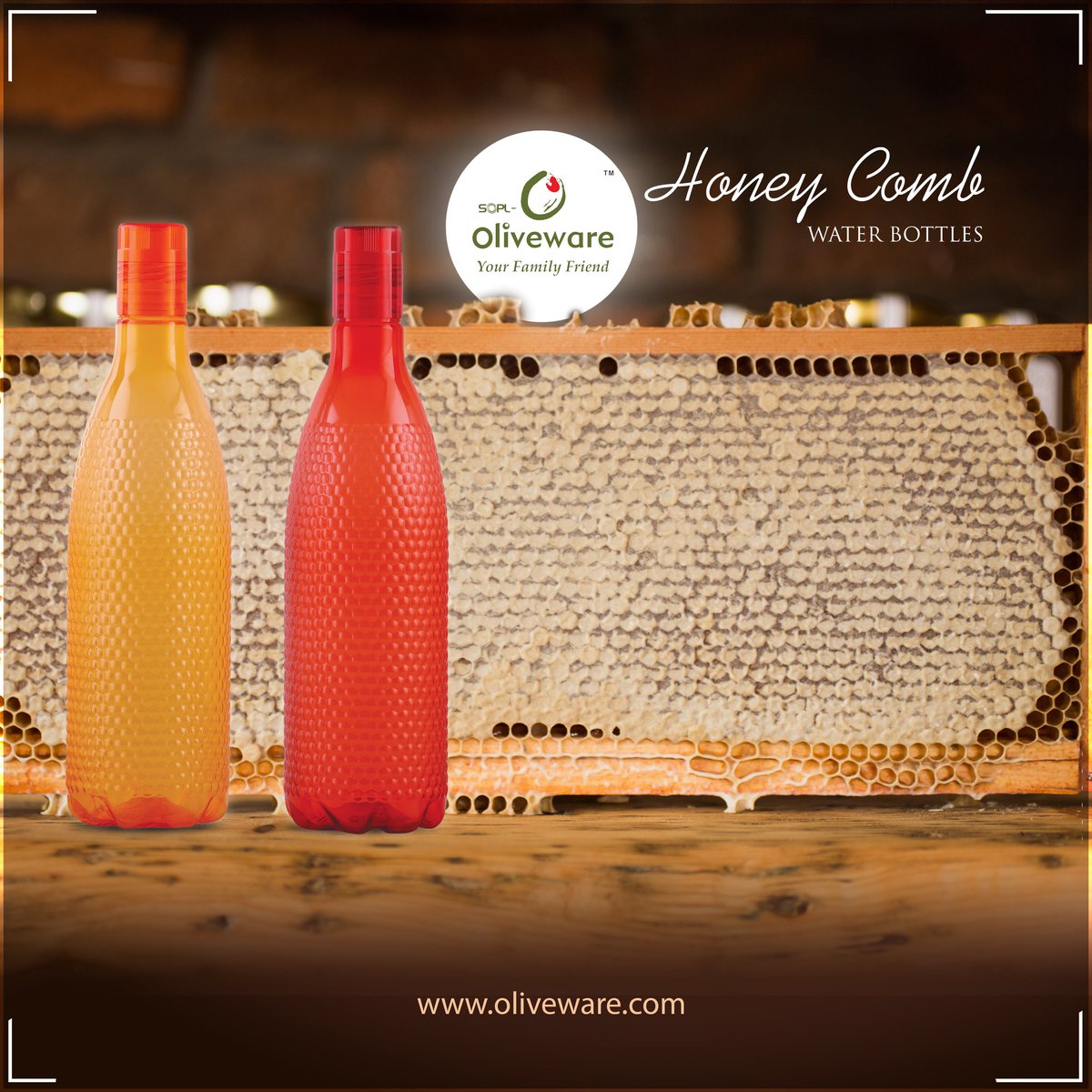 olivewareindia's tweet photo. These bottles are spill-proof, so you don’t have to worry about unwanted water leakage. The best part about these bottles is that they are break-free. 

#nature #naturelovers #honeycomb #beautiful #design #instadrink #creativity #wellness #health #summers #hydrate #fitness https://t.co/0NW7M1iv3y