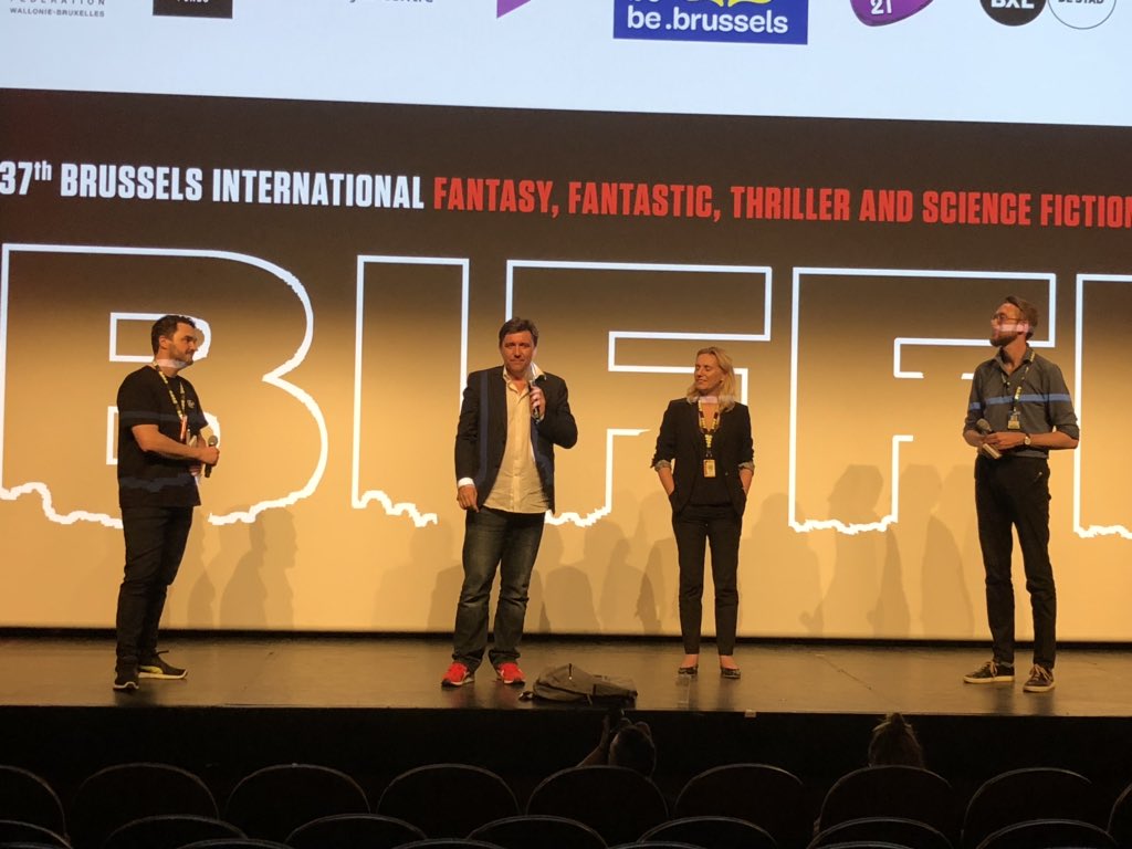 FestTravelerJK3's tweet photo. #bifff @bifff_festival #thefesttraveler #missedameal #strangemaninafilmland #darkalmostnight #qanda #filmmaker https://t.co/fZ1i3wY74a