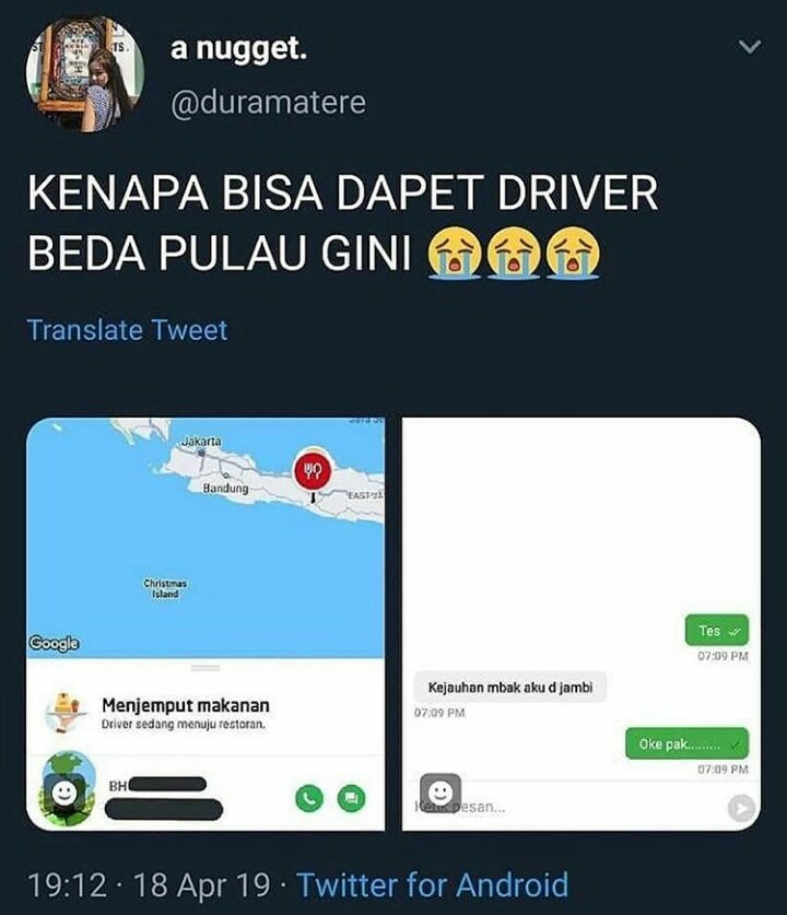 YopiAndikaPutr1's tweet photo. Ngakak anjirr 😂
Skill dewa dapet orderan gini.😑
#HumorRecehKu
#DariTwitter
#RECEHKANTWITTER
#RecehkanWeekend
#RecehkanTwitterJilid2 https://t.co/oimTG61Icw