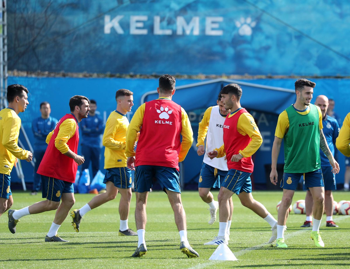 Entrenamiento del Espanyol.