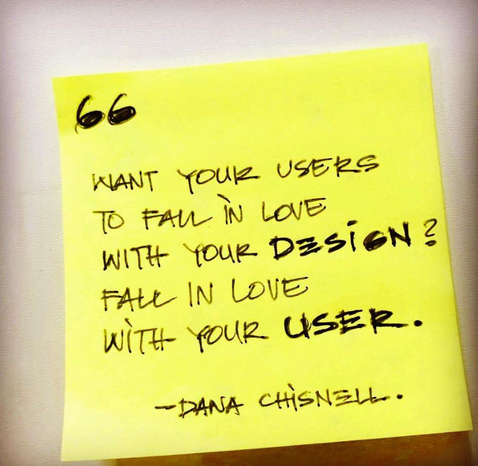 Want your USERS to Fall in LOVE with your DESIGN? Fall in Love with your USERS....@Danachisnell
.
#servicedesign #digitalproductdesign #productdesign #architecture #entrepreneur #visualdesign  #cxdesign #cxo #cx #ux #uxdesign #serviceblueprint #customerexperience #customerjourney