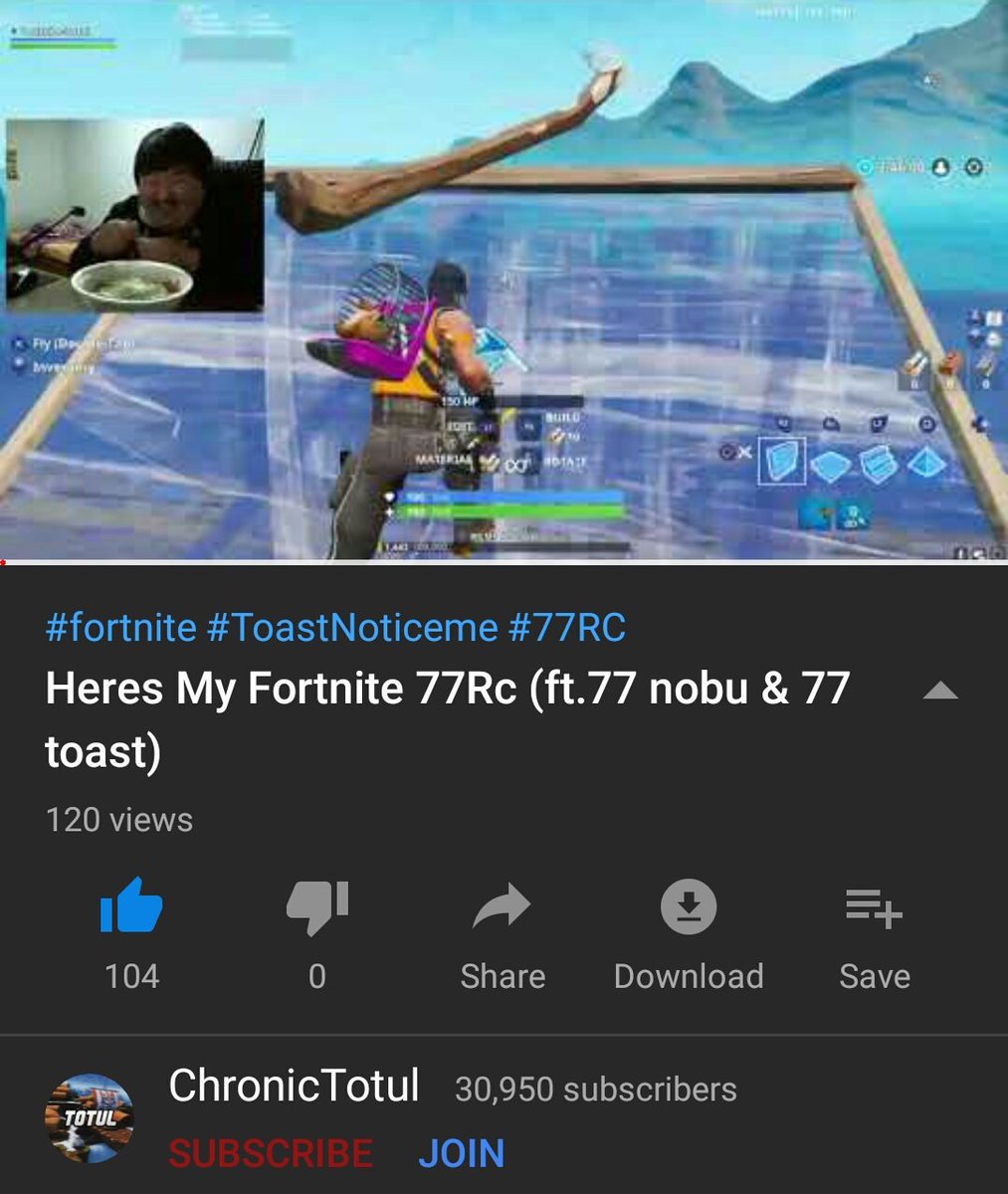 TotulYt's tweet photo. Heres my 77rc ft. @77Toast &amp; @YTNobu  https://t.co/anHMuE522c
.
.
#77rc #fortnite #77totul https://t.co/TfUUBiLMZB