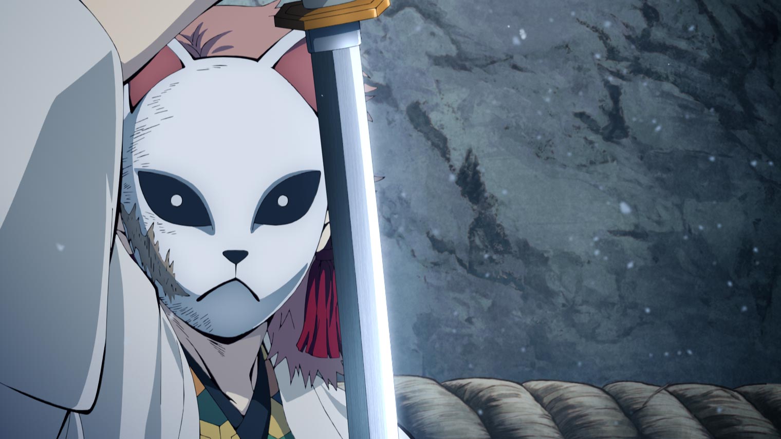 鬼滅の刃　ブロマイド　立志　3話　錆兎 キャラカード(キャラクター) 錆兎(笑顔) 「鬼滅の刃×ufotable
