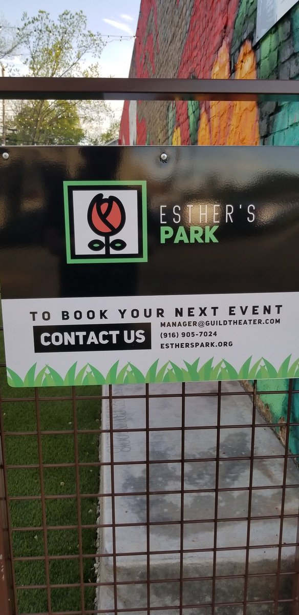 Esther's Park officially opened yesterday in the former Esther's Bakery on 34th Street and 3rd Avenue. Visit estherspark.org to learn more about reserving the space.