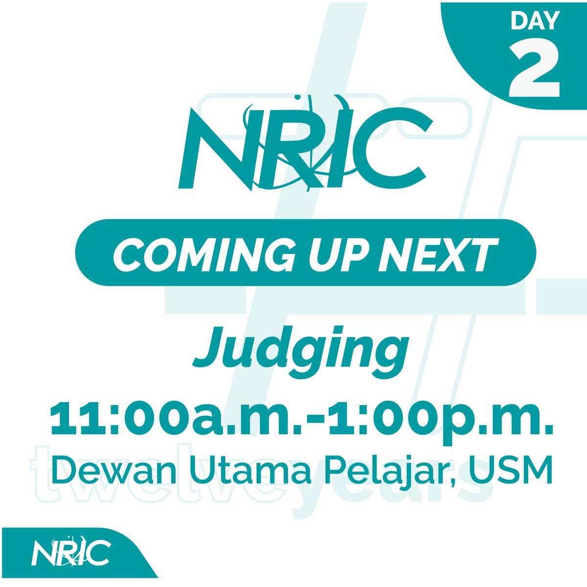 NRICUSM's tweet photo. Can you feel the heat? Judging session is going on now! #nric2019 #tweleveyears https://t.co/4oenIZWe22