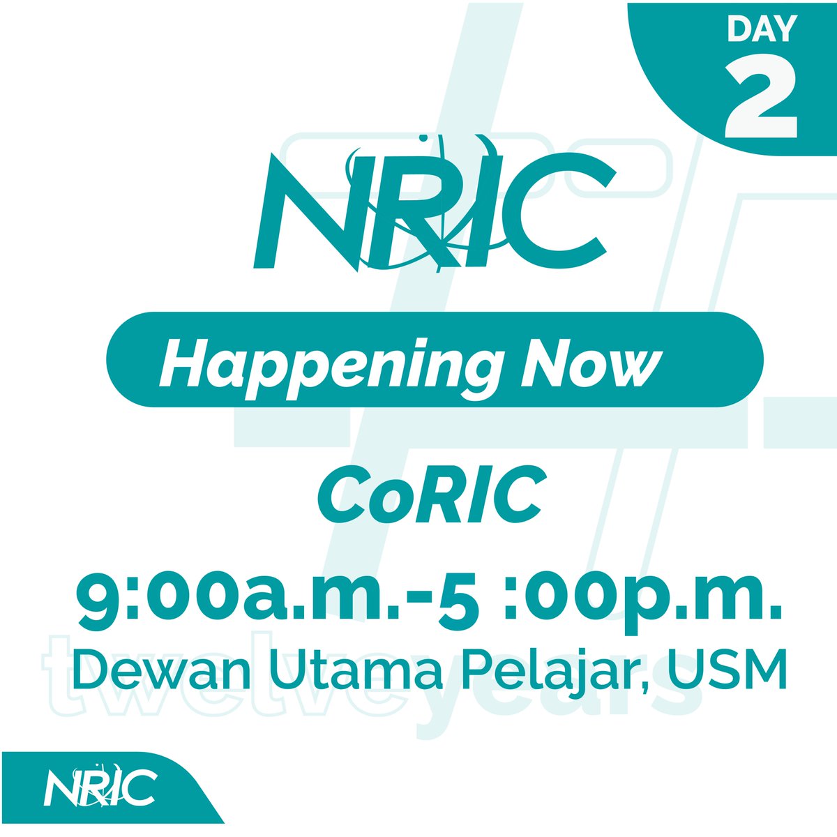 NRICUSM's tweet photo. CoRIC is happening now! Our junior participants are working super hard to get their team in the top three! Wishing them best of luck! #nric2019 #tweleveyears https://t.co/LkGmWJzTpu