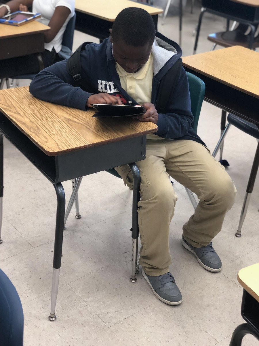 BlessedThought1's tweet image. I love technology and so does interventionist, Mrs. Ferguson @VanEBlantonES. Using iPads from @DonorsChoose I am honored to share these iPads to increase student understanding in math. @David_K_Moore @MiamiCAO @MiamiSup @TracieAbner @CROJPACE3 @sosa720 #iPadTechnology