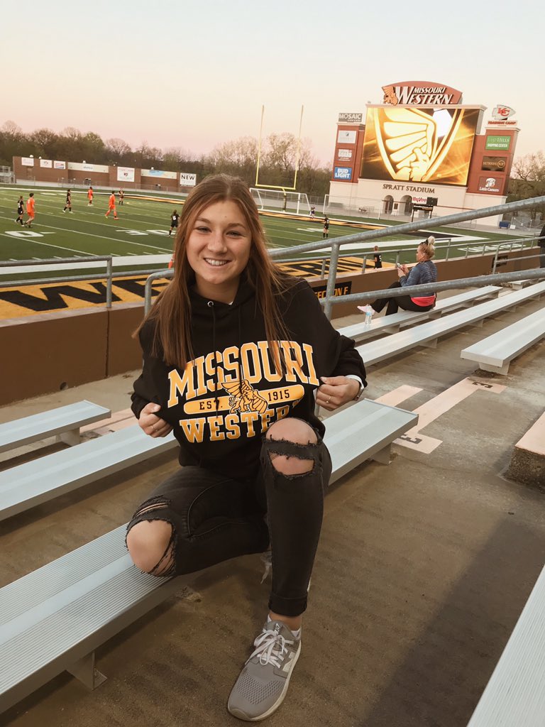 zabloudil_carly's tweet photo. It’s offical !! I am so excited to announce that I have verbally committed to continue my soccer and academic careers at Missouri Western State University. I am extremely grateful for all of the support that I have had throughout this process, and as always, Griff up !!⚽️💛 https://t.co/wQOqnOzCl1