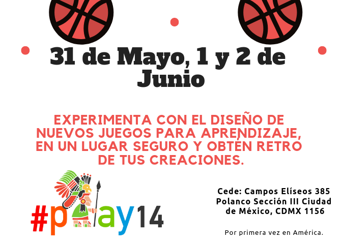 Ven a experimentar con el diseño de nuevos juegos para el aprendizaje, en un lugar seguro y obtén retro de tus creaciones.
#creativity #CDMX #Play14Mx #juegos #learning #futurework #facilitation