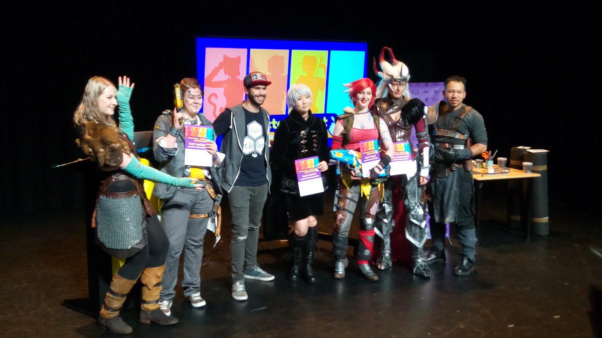TheIcyRose's tweet image. Also congrats to all the winners #characterselect #NZGF19