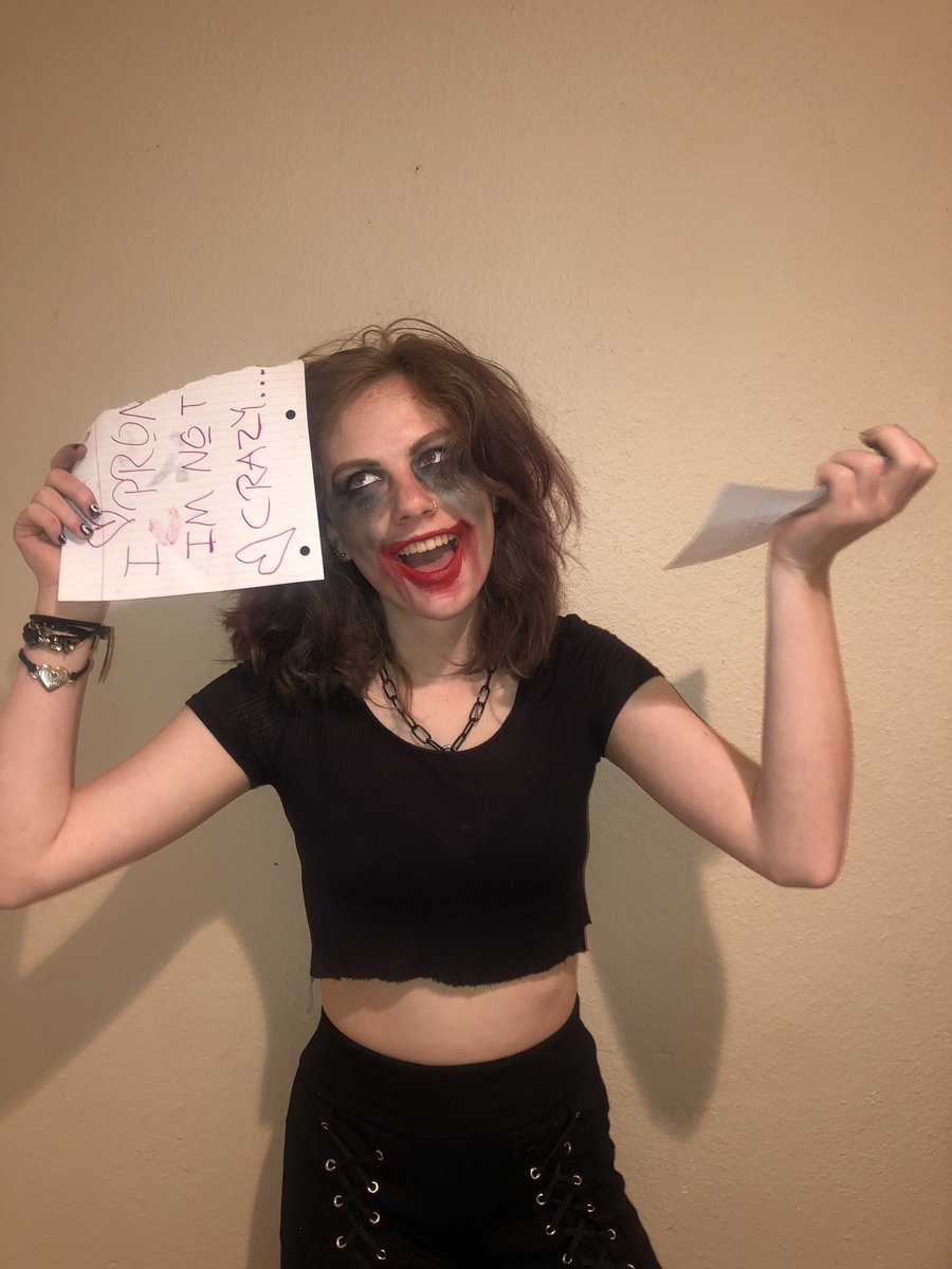 Megan666marie's tweet photo. #crazyexmakeup @InnaPittza @JakePittsBVB @AeloniaOfficial @YounkOfficial 🖤 heres my version of the crazy ex. https://t.co/iaGATDFQBe