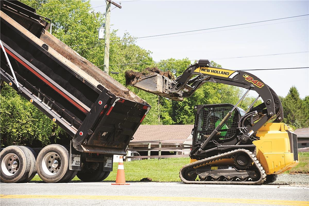 Boost your return on investment with the productivity of New Holland compact track loaders. bit.ly/C245video