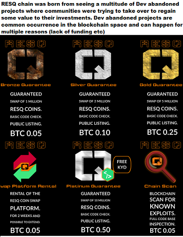 MdcHash's tweet image. Announcement RESQ now offers a RESQ guarantee to new projects. Coins that are abandoned for various reasons and not always because it's a scam.
If a project is ever unable to complete it's goals for any reason 
@RESQChain
@MdcHash 
discord.gg/fcnbSfe
