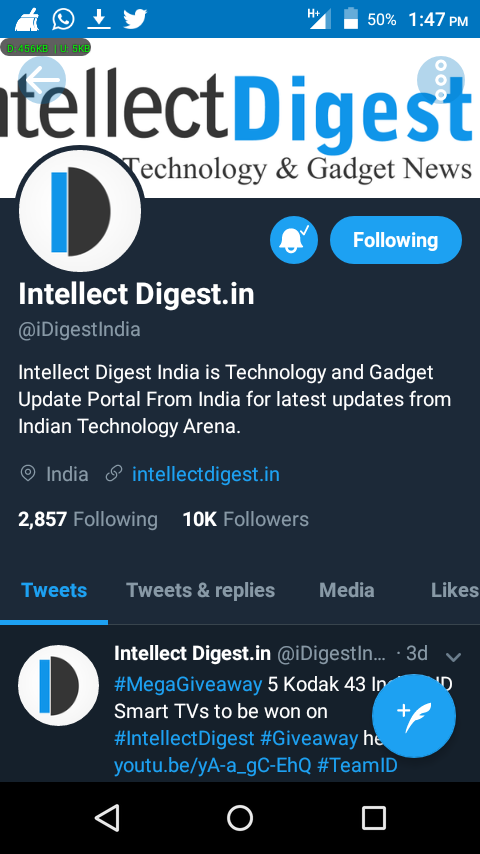 RajuMlk1's tweet photo. @iDigestIndia #MegaGiveaway
Kodak "43 inch big display is awesome and affordable price I like it sir
#IntellectDigest #Giveaway
#TeamID
Join
@SumitRamSays
@kailashkumarJo4
@MKULDEEP666
@ramyavellanki
@Shiba_3333 https://t.co/KO7ZnLf1mA