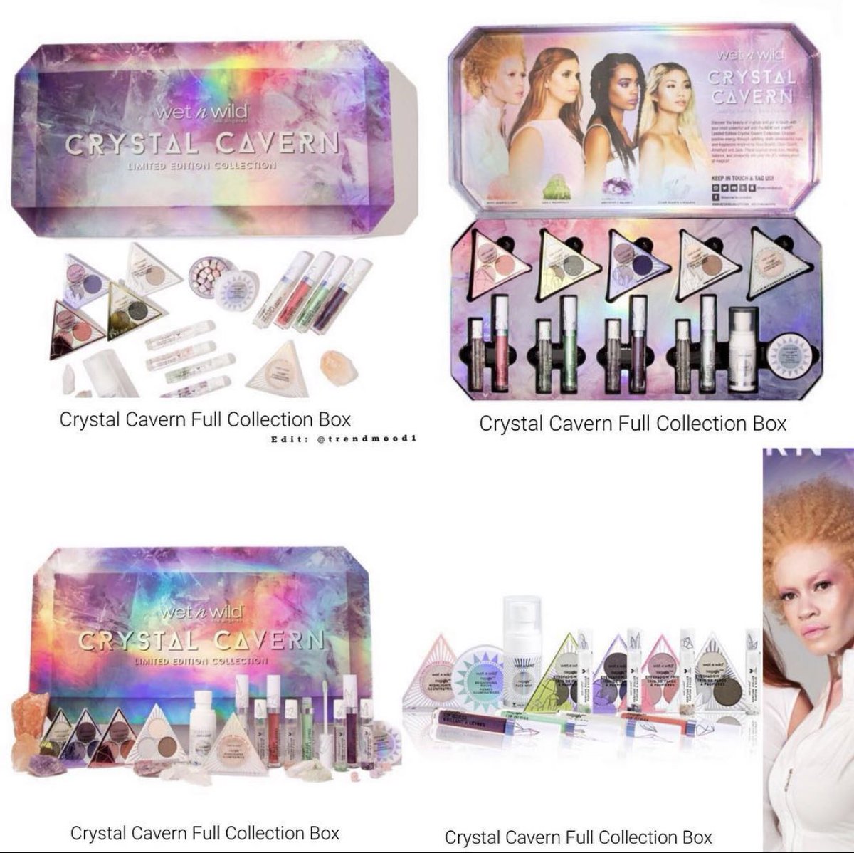 Trendmood's tweet photo. Available Now! ๐จLINK โก๏ธ https://t.co/OnLqnW9V2w Online @wetnwildbeauty Early Access The Collection BOX!!! โจ NEW #Collection #CrystalCavern โจ๐ฎ #LimitedEdition
The Crystal Cavern Full Collection Box $49.99 https://t.co/Z5fmGQOKUq